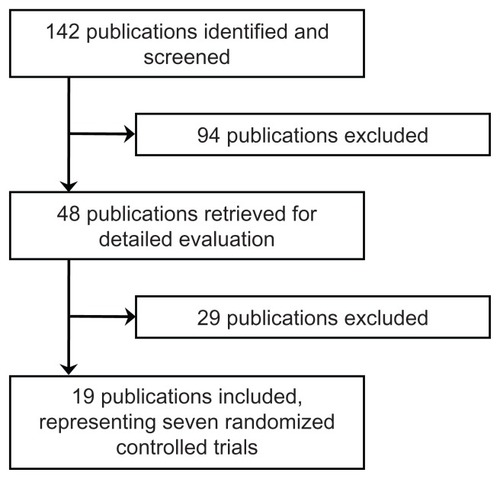 Figure 1 Schematic of the publication selection process.