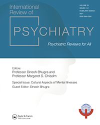 Cover image for International Review of Psychiatry, Volume 33, Issue 1-2, 2021