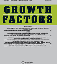 Cover image for Growth Factors, Volume 37, Issue 5-6, 2019