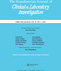 Cover image for Scandinavian Journal of Clinical and Laboratory Investigation, Volume 79, Issue 5, 2019