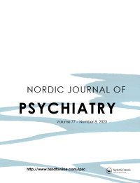 Cover image for Nordic Journal of Psychiatry, Volume 77, Issue 8, 2023