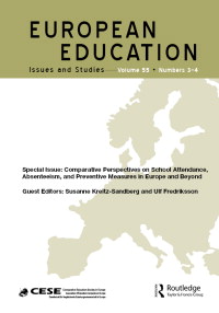 Cover image for European Education, Volume 55, Issue 3-4, 2023