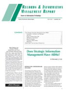 Cover image for Records & Information Management Report, Volume 23, Issue 9, 2007