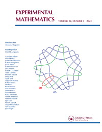 Cover image for Experimental Mathematics, Volume 32, Issue 4, 2023
