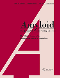 Cover image for Amyloid, Volume 26, Issue 2, 2019