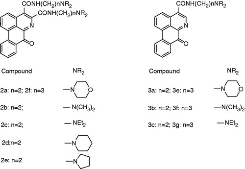 Figure 2. Structures of oxoaporphine alkaloid derivatives.