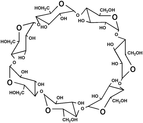 Figure 2. Torus-like shape of cyclodextrin.