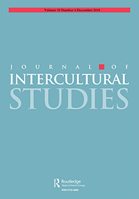 Cover image for Journal of Intercultural Studies, Volume 39, Issue 6, 2018