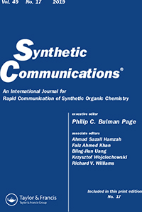 Cover image for Synthetic Communications, Volume 49, Issue 17, 2019