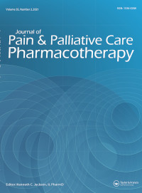 Cover image for Journal of Pain & Palliative Care Pharmacotherapy, Volume 35, Issue 2, 2021