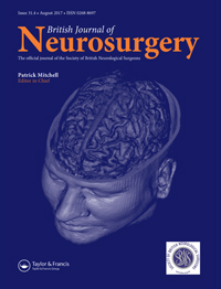 Cover image for British Journal of Neurosurgery, Volume 31, Issue 4, 2017
