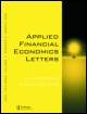 Cover image for Applied Financial Economics Letters