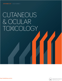 Cover image for Cutaneous and Ocular Toxicology, Volume 36, Issue 3, 2017