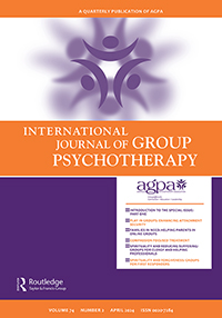 Cover image for International Journal of Group Psychotherapy