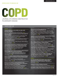 Cover image for COPD: Journal of Chronic Obstructive Pulmonary Disease, Volume 18, Issue 1, 2021