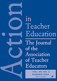 Cover image for Action in Teacher Education