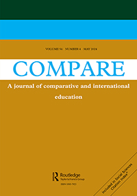 Cover image for Compare: A Journal of Comparative and International Education, Volume 54, Issue 4