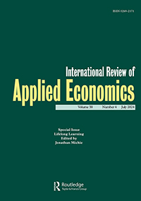 Cover image for International Review of Applied Economics, Volume 38, Issue 4