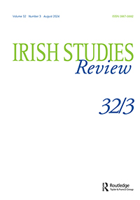 Cover image for Irish Studies Review, Volume 32, Issue 3
