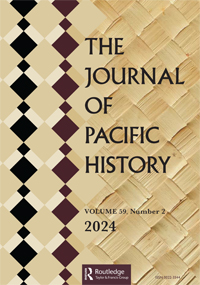 Cover image for The Journal of Pacific History, Volume 59, Issue 2