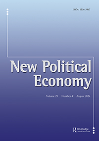 Cover image for New Political Economy, Volume 29, Issue 4