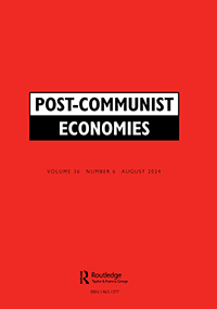 Cover image for Post-Communist Economies, Volume 36, Issue 6