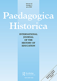 Cover image for Paedagogica Historica, Volume 60, Issue 3
