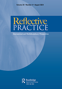Cover image for Reflective Practice, Volume 25, Issue 4