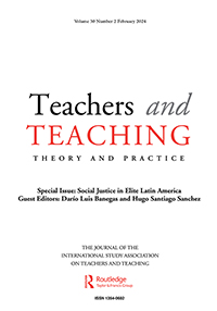 Cover image for Teachers and Teaching, Volume 30, Issue 2