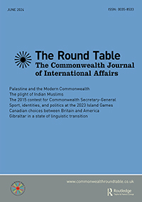Cover image for The Round Table, Volume 113, Issue 3