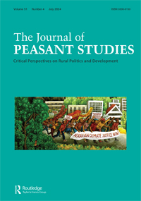 Cover image for The Journal of Peasant Studies, Volume 51, Issue 4