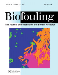 Cover image for Biofouling, Volume 40, Issue 5-6