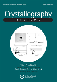 Cover image for Crystallography Reviews, Volume 30, Issue 1