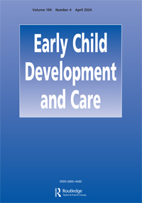 Cover image for Early Child Development and Care, Volume 194, Issue 4