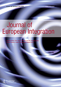 Cover image for Journal of European Integration, Volume 46, Issue 5