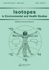 Cover image for Isotopenpraxis Isotopes in Environmental and Health Studies, Volume 60, Issue 1