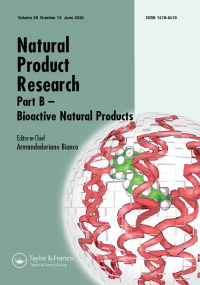 Cover image for Natural Product Research, Volume 38, Issue 12