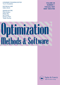 Cover image for Optimization Methods and Software, Volume 39, Issue 1