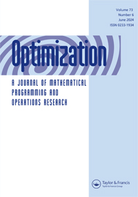 Cover image for Mathematische Operationsforschung und Statistik. Series Optimization, Volume 73, Issue 6