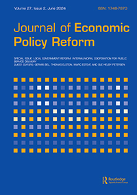 Cover image for The Journal of Policy Reform, Volume 27, Issue 2