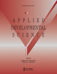 Cover image for Applied Developmental Science, Volume 28, Issue 3