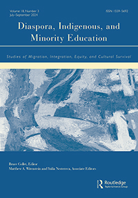 Cover image for Diaspora, Indigenous, and Minority Education, Volume 18, Issue 3