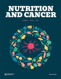 Cover image for Nutrition and Cancer, Volume 76, Issue 6