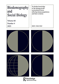Cover image for Social Biology, Volume 68, Issue 4