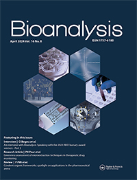 Cover image for Bioanalysis, Volume 16, Issue 8