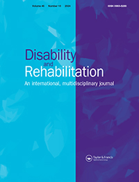 Cover image for International Disability Studies, Volume 46, Issue 13