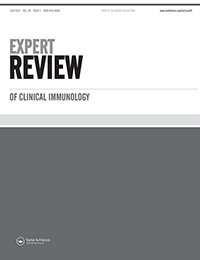 Cover image for Expert Review of Clinical Immunology, Volume 20, Issue 7