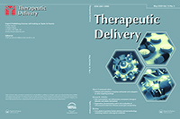Cover image for Therapeutic Delivery, Volume 15, Issue 5