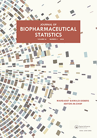 Cover image for Journal of Biopharmaceutical Statistics, Volume 34, Issue 4