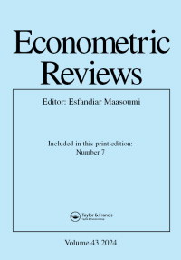 Cover image for Econometric Reviews, Volume 43, Issue 7
